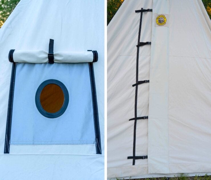 Montana Canvas Range Tent Collage