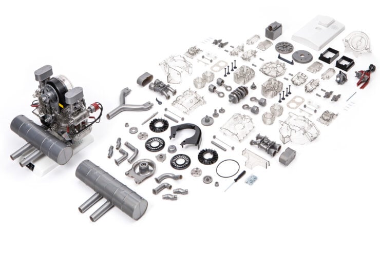 Porsche Carrera Racing Engine Model 2
