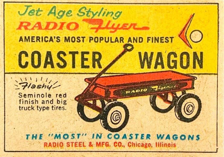 Radio Flyer Wagon Vintage Ad