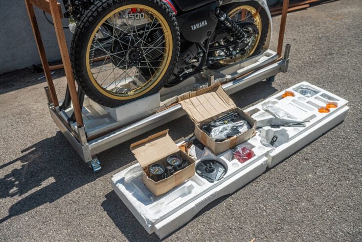 Yamaha XT500 In Crate 11