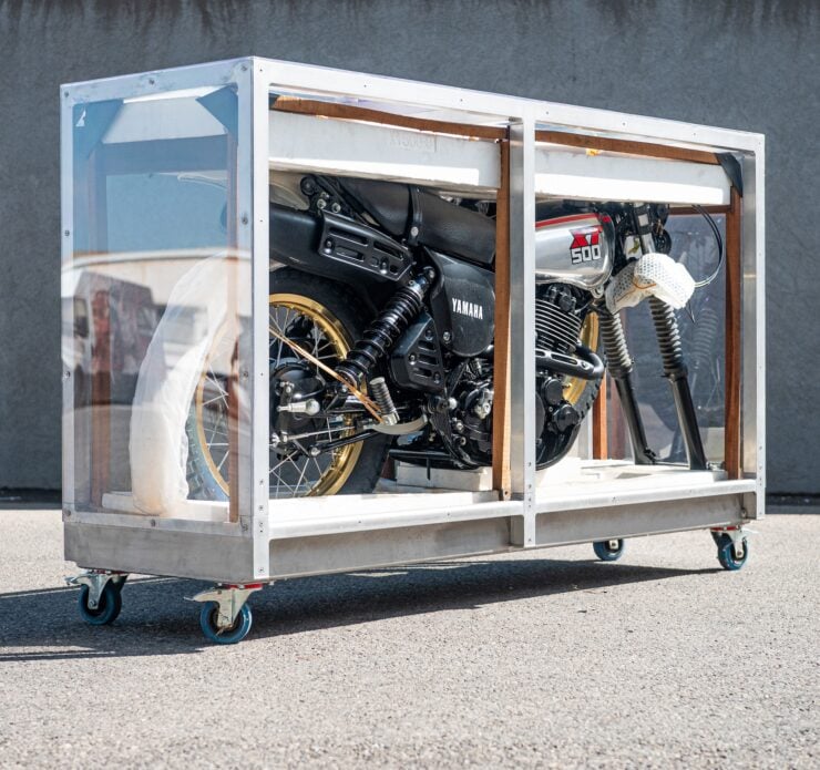 Yamaha XT500 In Crate 2