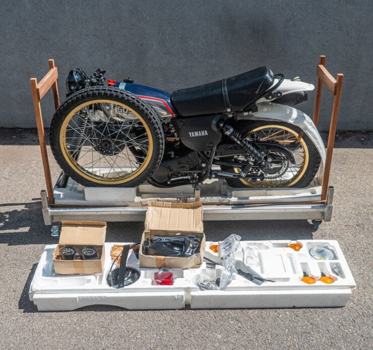 Yamaha XT500 In Crate 3