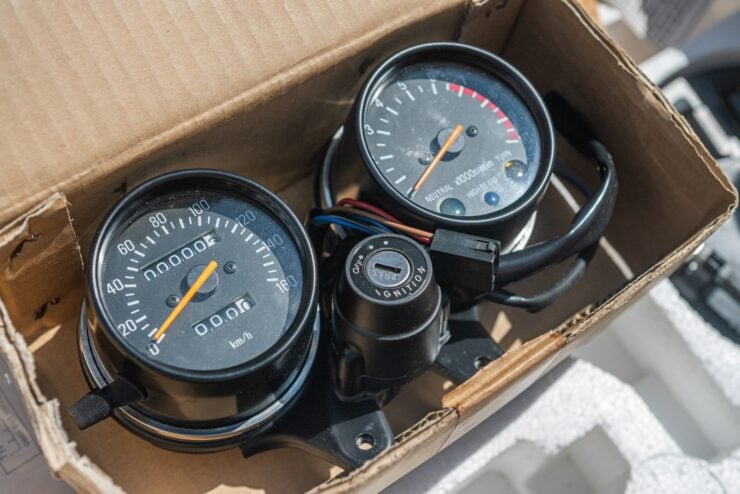 Yamaha XT500 In Crate 9
