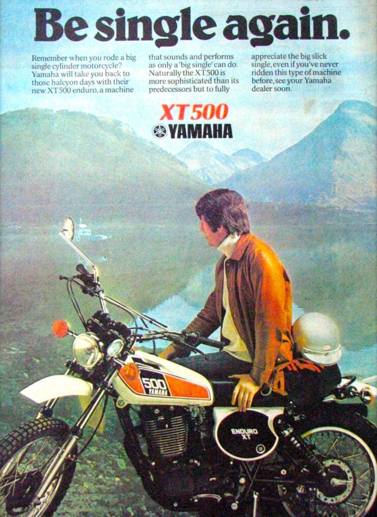 Yamaha XT500 Vintage Ad 2