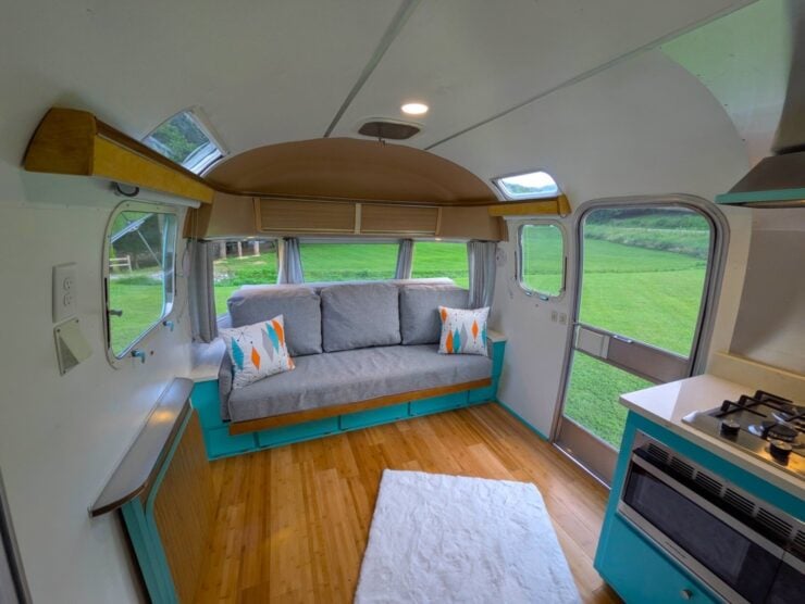 Airstream Argosy Aft Deck Vintage Camper Trailer 13