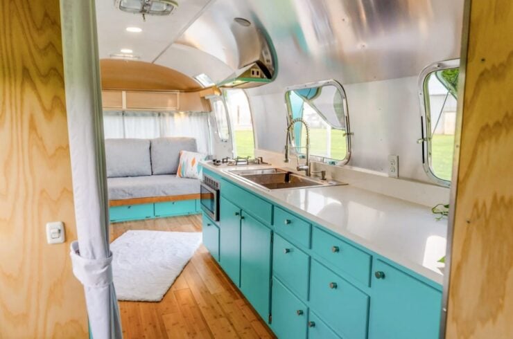 Airstream Argosy Aft Deck Vintage Camper Trailer 16