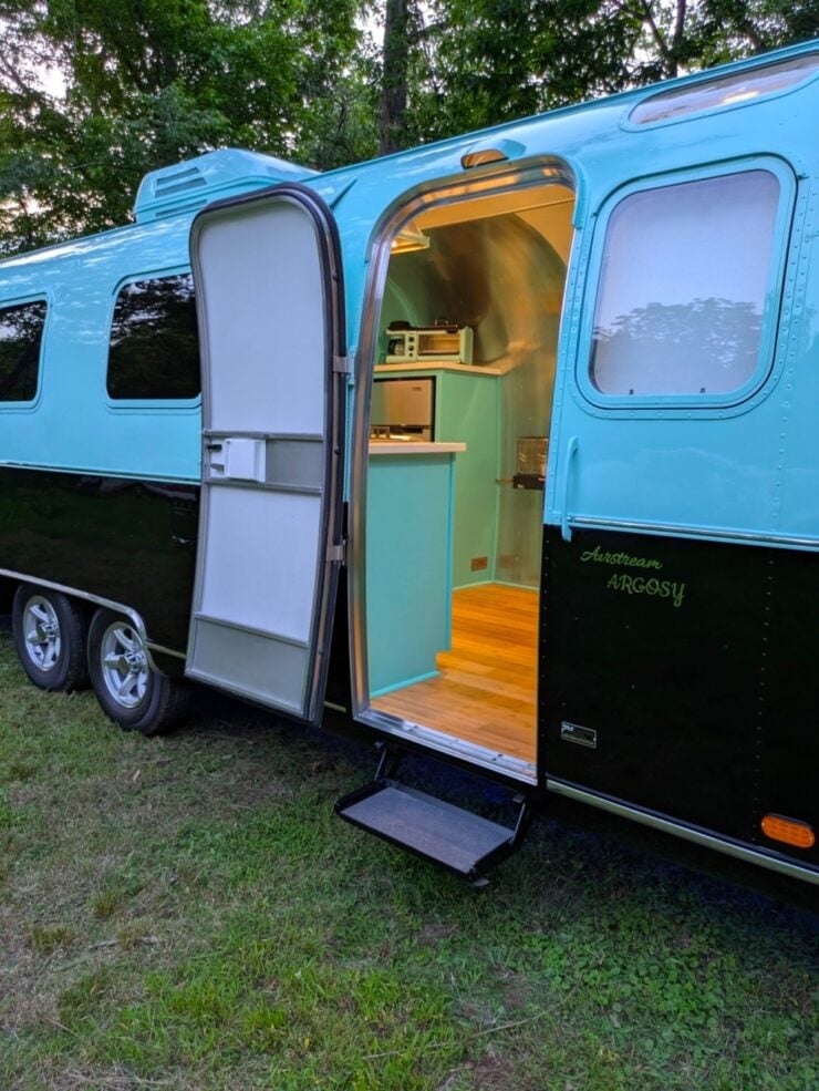 Airstream Argosy Aft Deck Vintage Camper Trailer 16