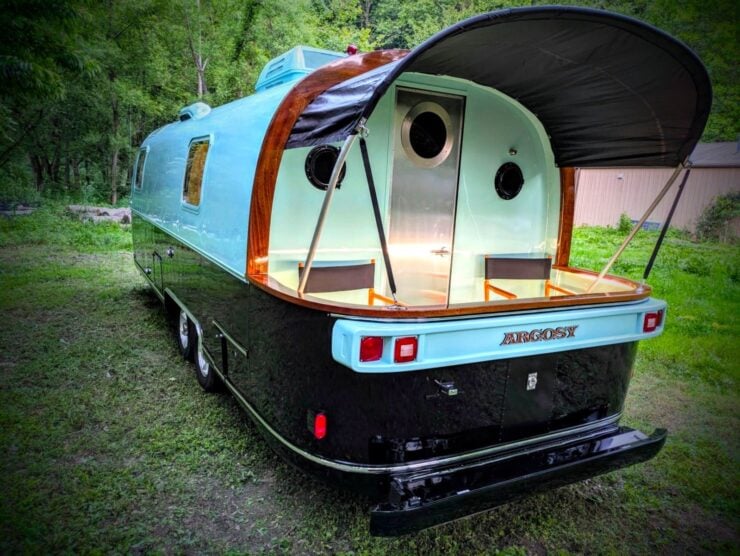 Airstream Argosy Aft Deck Vintage Camper Trailer 19