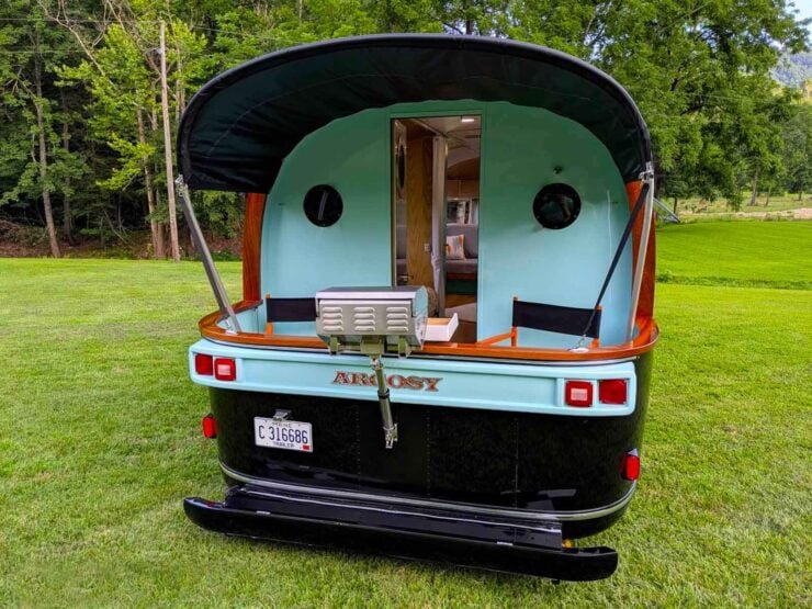 Airstream Argosy Aft Deck Vintage Camper Trailer 2