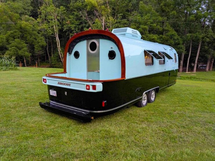 Airstream Argosy Aft Deck Vintage Camper Trailer 5