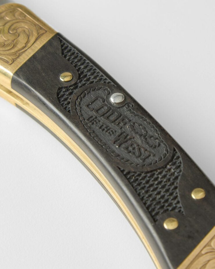 Buck Knives x Code of the West 110 Folding Hunter Knife 4