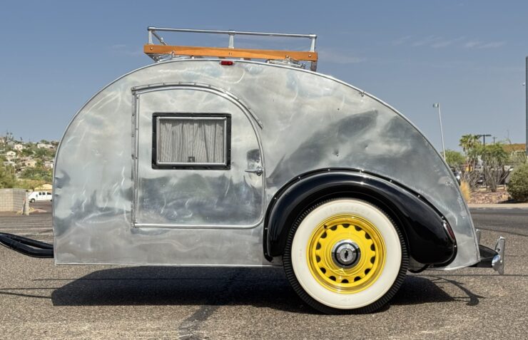 Kit Manufacturing Teardrop Travel Trailer 2