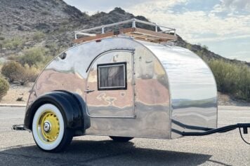 Kit Manufacturing Teardrop Travel Trailer