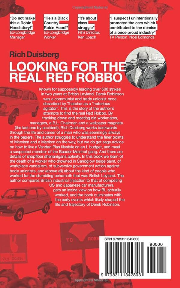 Looking For The Real Red Robbo Book Back