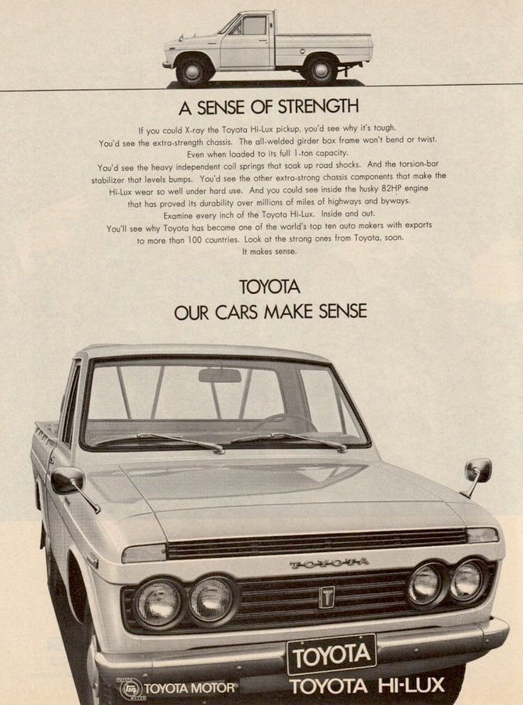 Toyota Hilux Vintage Ad