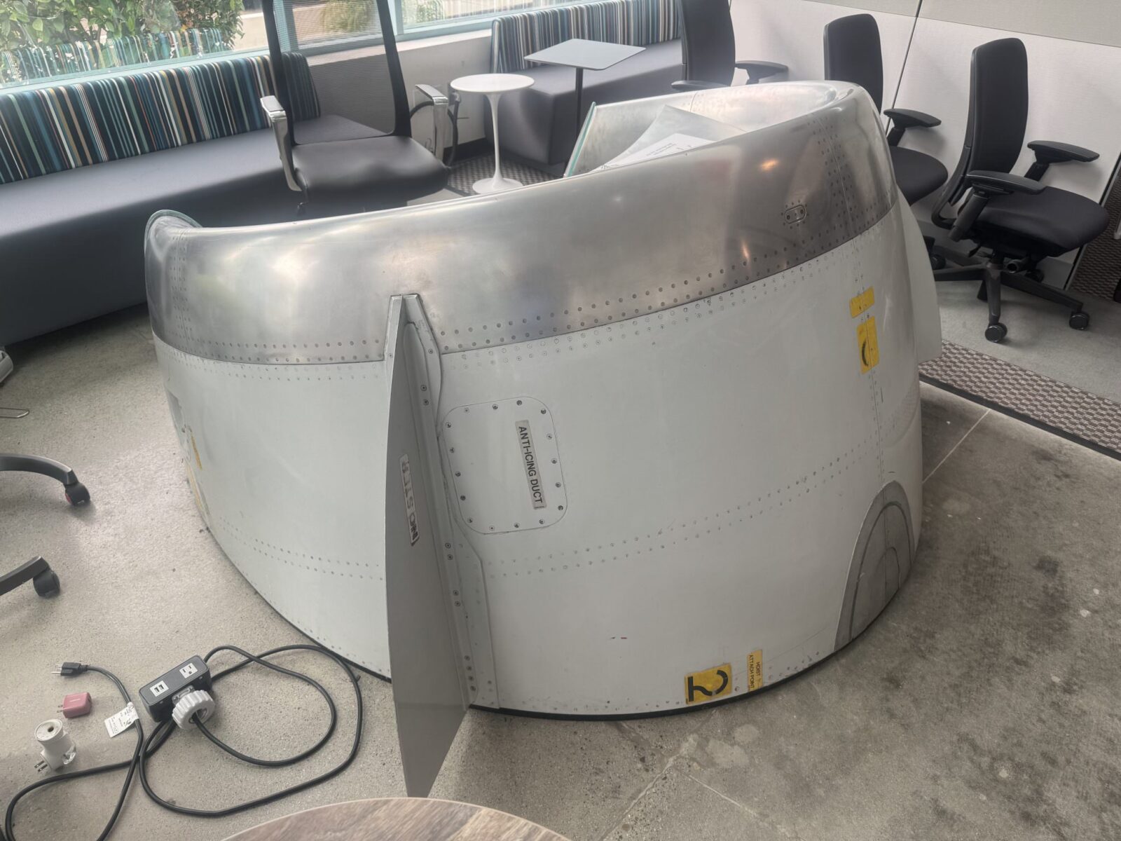 Better Than Anything At Ikea: A Douglas DC-8 Engine Cowl Desk