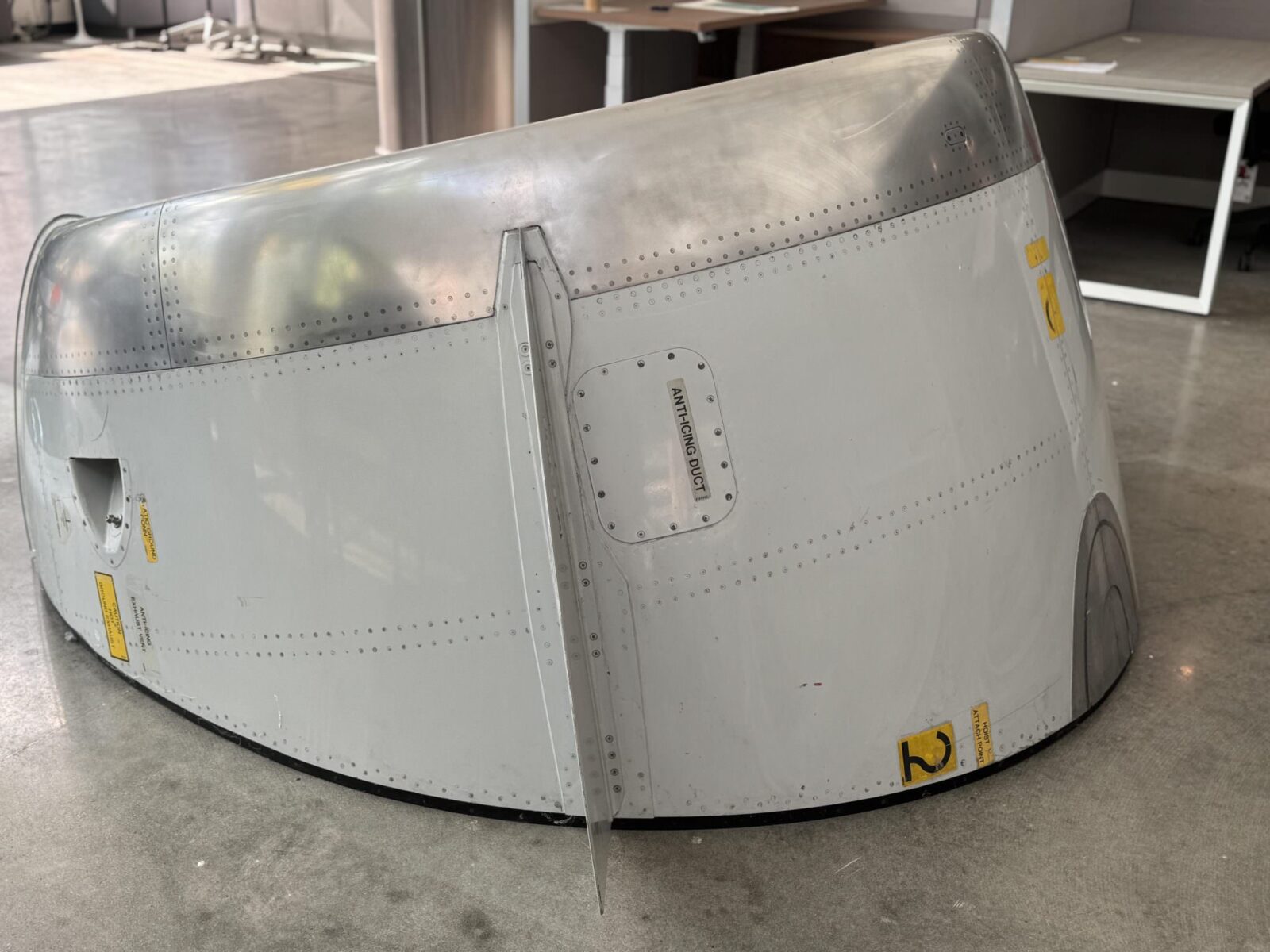 Better Than Anything At Ikea: A Douglas DC-8 Engine Cowl Desk