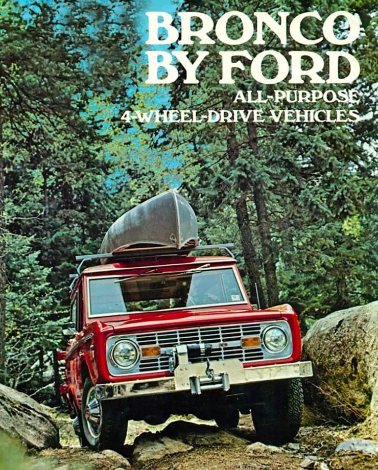 First-Generation Ford Bronco Vintage Ad