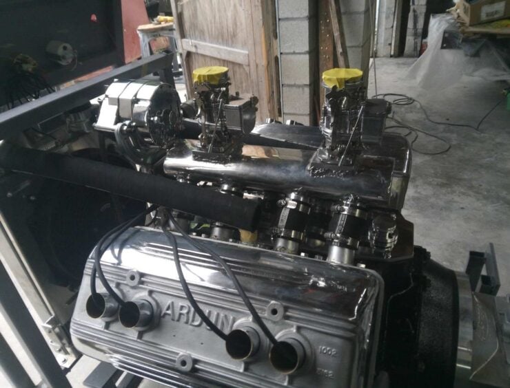 Ford Flathead Engine With Ardun Heads 1