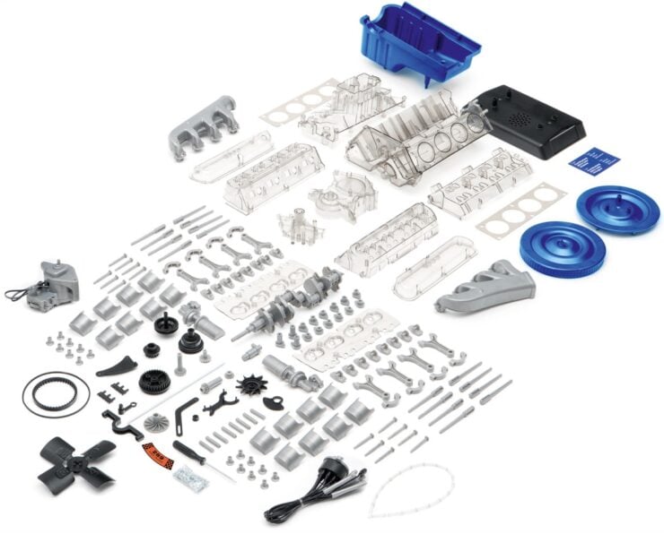 Ford Mustang K-Code 289 V8 Model Kit 3