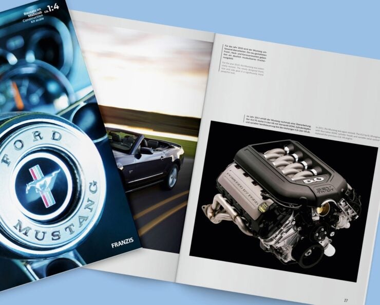 Ford Mustang K-Code 289 V8 Model Kit 4
