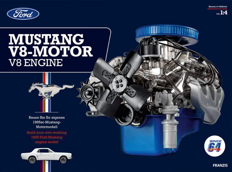 Ford Mustang K-Code 289 V8 Model Kit 6