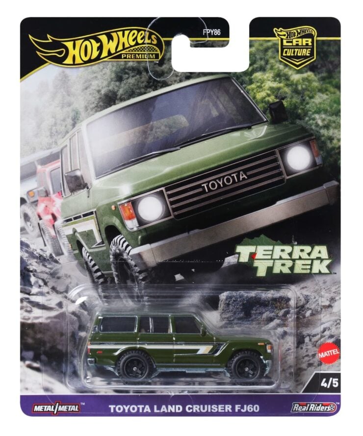 Hot Wheels Premium Car Culture Terra Trek Toyota Land Cruiser FJ60 1