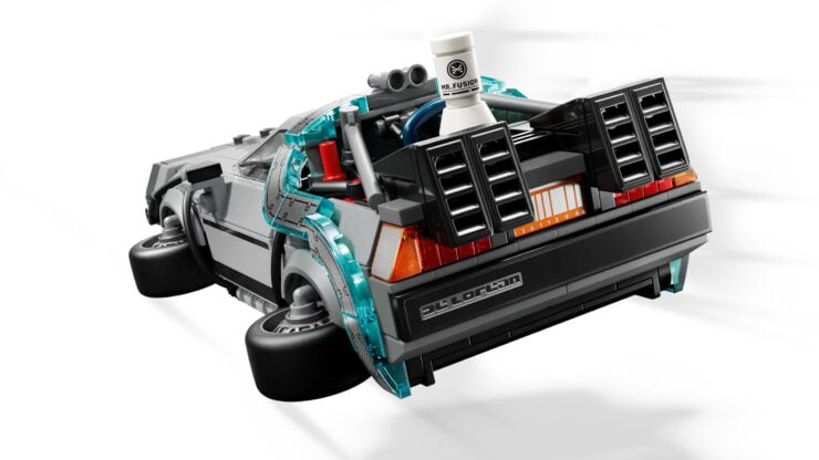 Lego Time Machine from Back to the Future 3