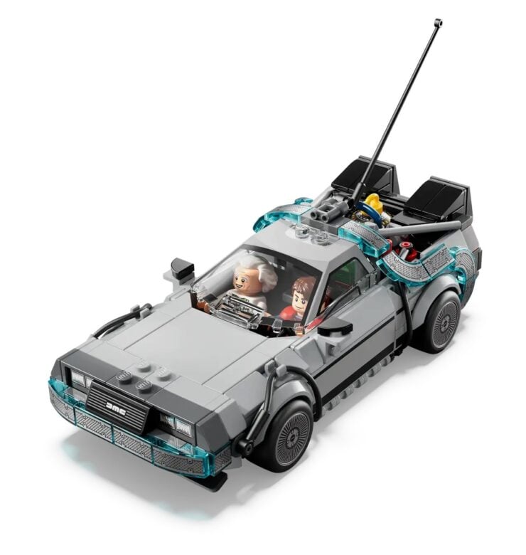 Lego Time Machine from Back to the Future 4