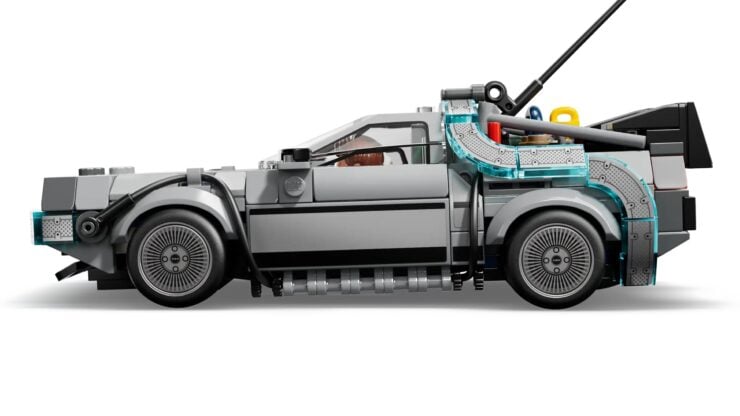 Lego Time Machine from Back to the Future 5