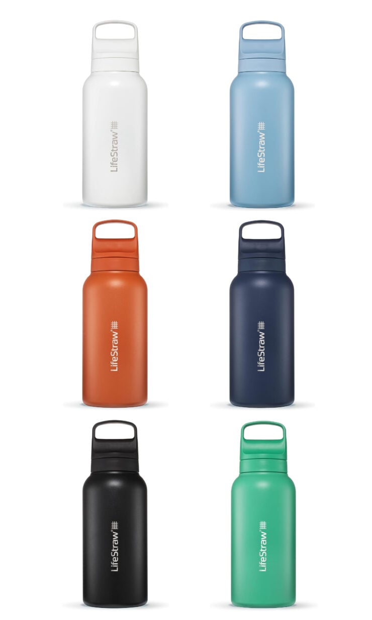 LifeStraw Stainless Steel Filter Bottle