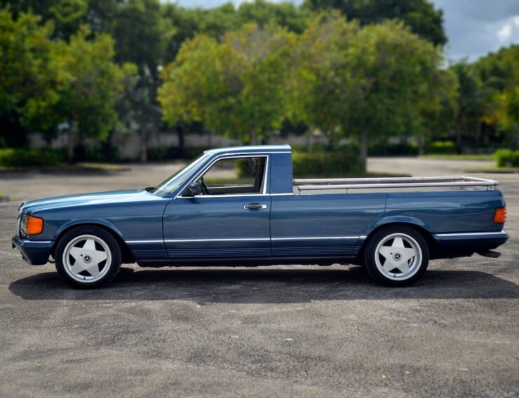 Mercedes-Benz 500SEL Pickup Conversion 1