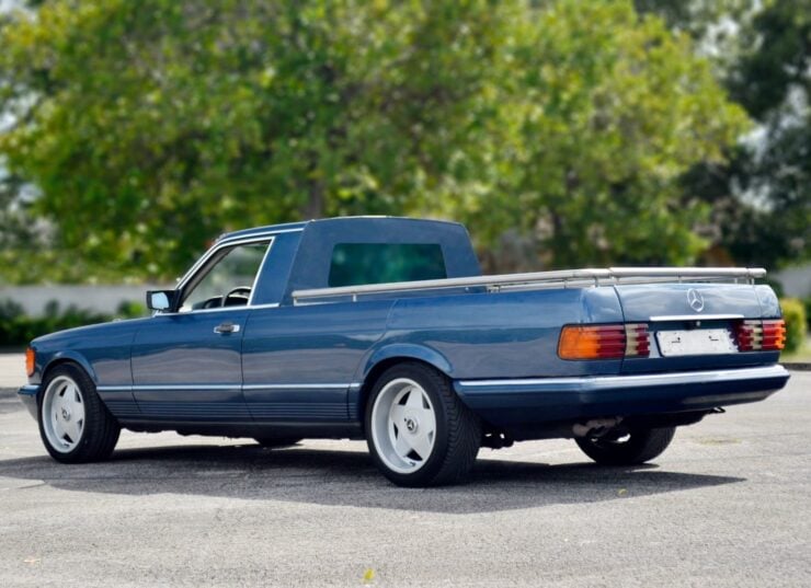 Mercedes-Benz 500SEL Pickup Conversion 2