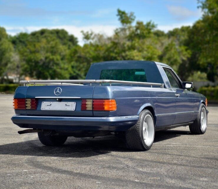 Mercedes-Benz 500SEL Pickup Conversion 3