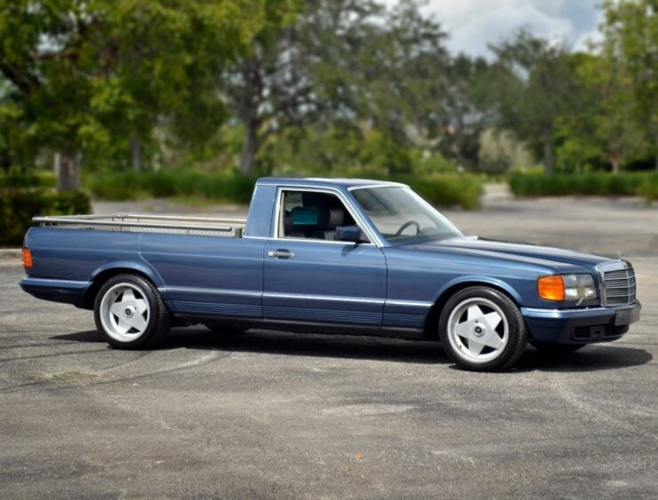 Mercedes-Benz 500SEL Pickup Conversion 4