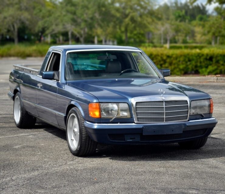 Mercedes-Benz 500SEL Pickup Conversion 5