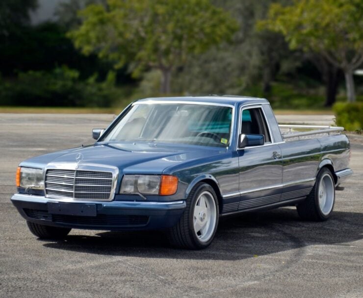 Mercedes-Benz 500SEL Pickup Conversion 6