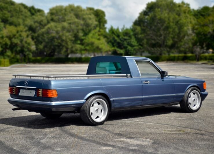 Mercedes-Benz 500SEL Pickup Conversion 9