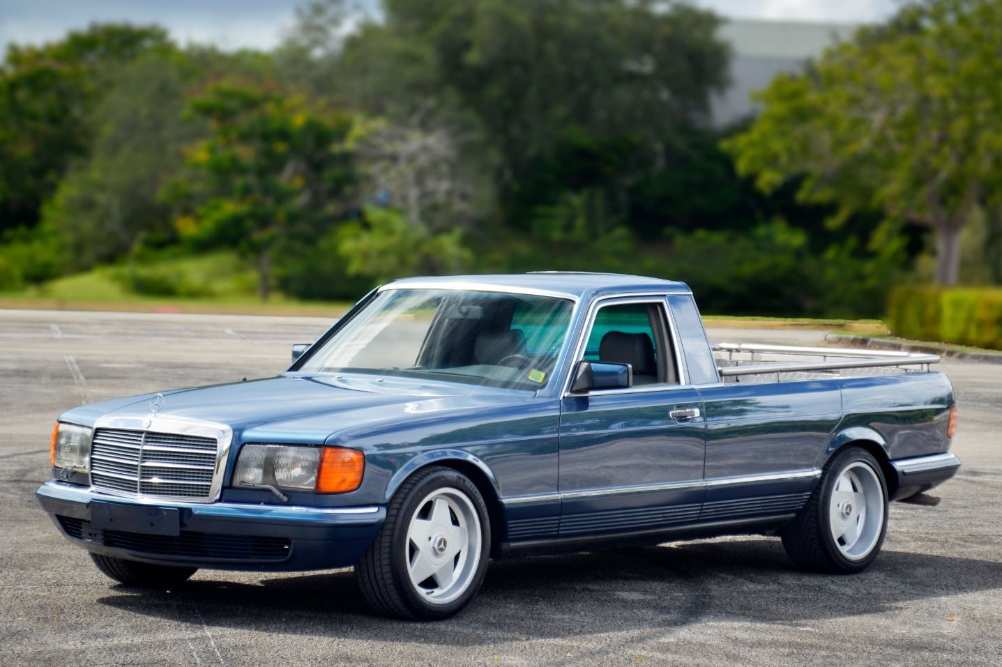 Mercedes-Benz 500SEL Pickup Conversion