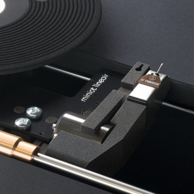 Miniot Black Wheel Turntable 5