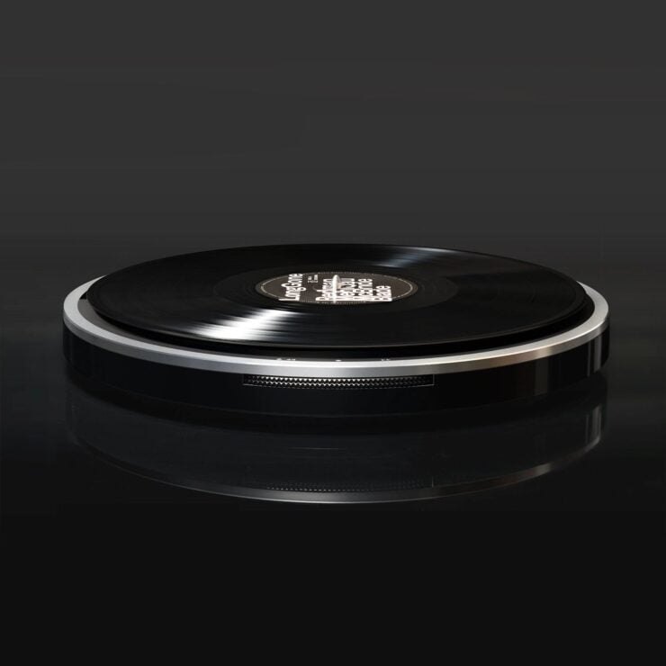 Miniot Black Wheel Turntable 7