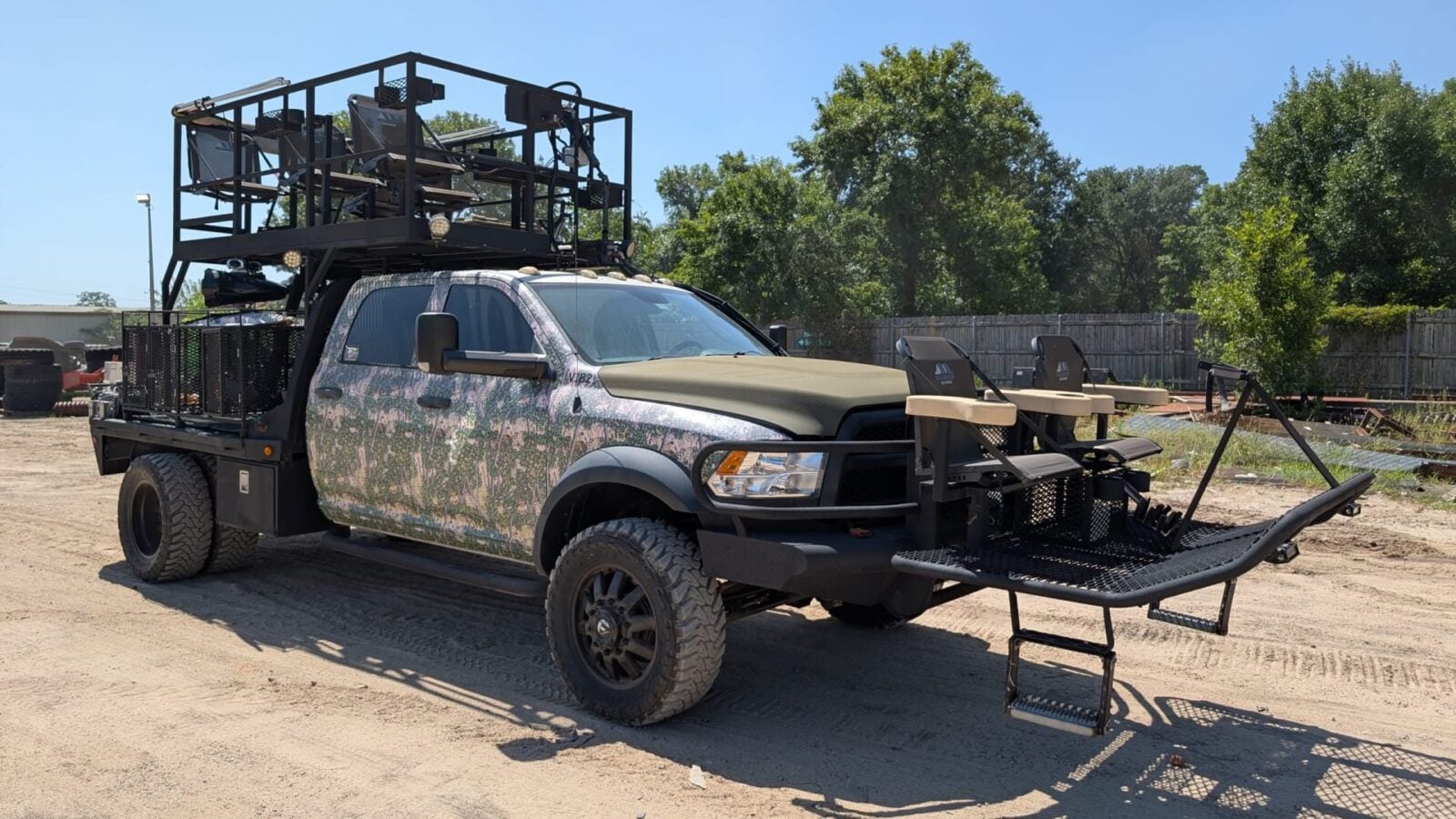 Top Drive Configuration A Safari Modified Ram 5500 Pickup 