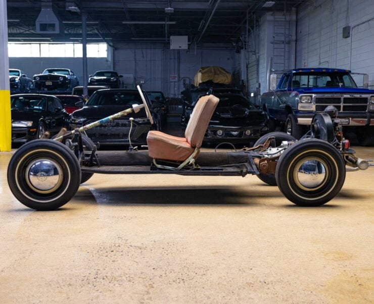 Rolling VW Beetle Chassis and Powertrain 1
