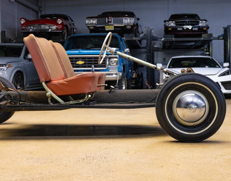 Rolling VW Beetle Chassis and Powertrain 10