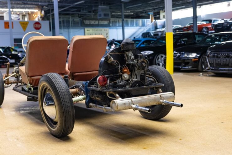 Rolling VW Beetle Chassis and Powertrain 16