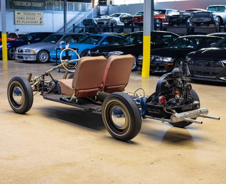 Rolling VW Beetle Chassis and Powertrain 2