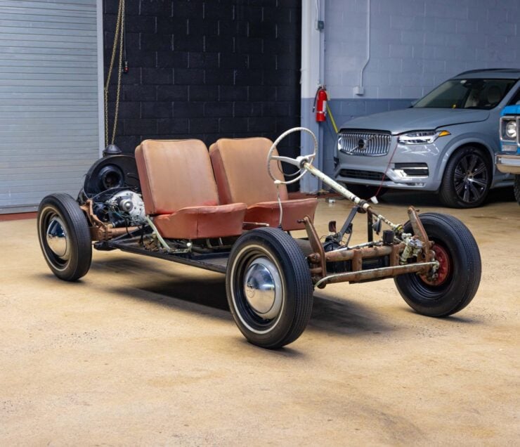 Rolling VW Beetle Chassis and Powertrain 5