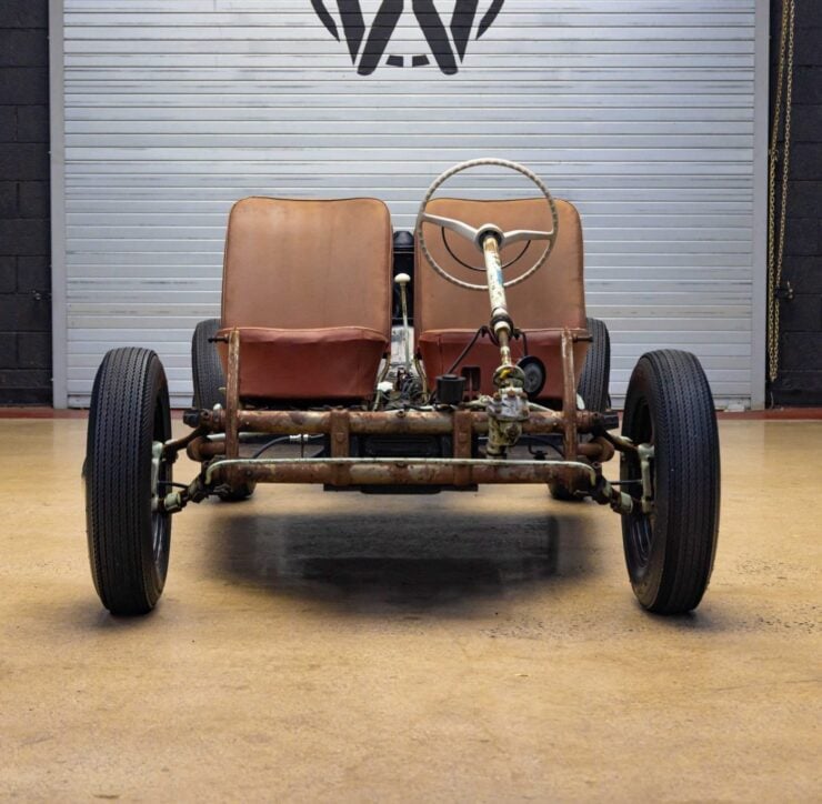 Rolling VW Beetle Chassis and Powertrain 6