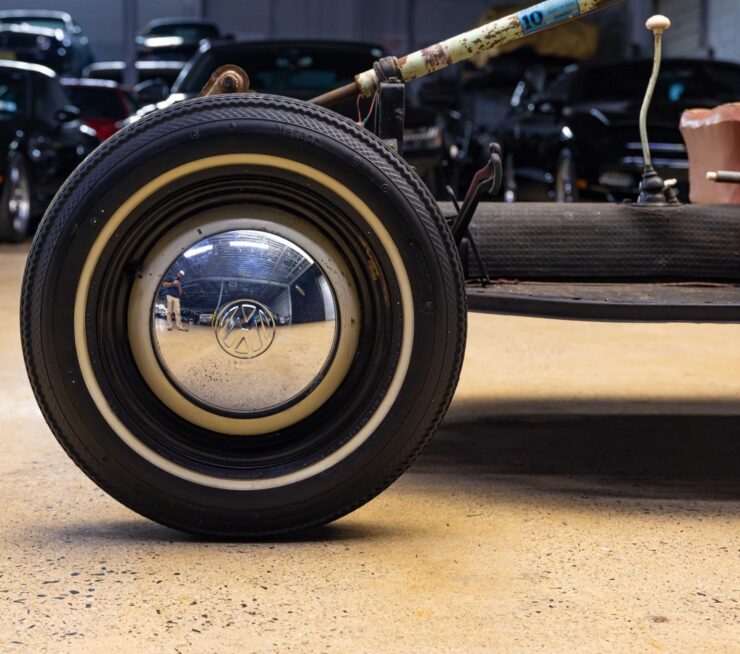 Rolling VW Beetle Chassis and Powertrain 9