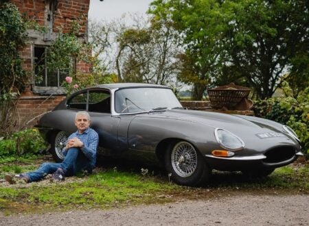 Rowan Atkinson Jaguar E-Type 1